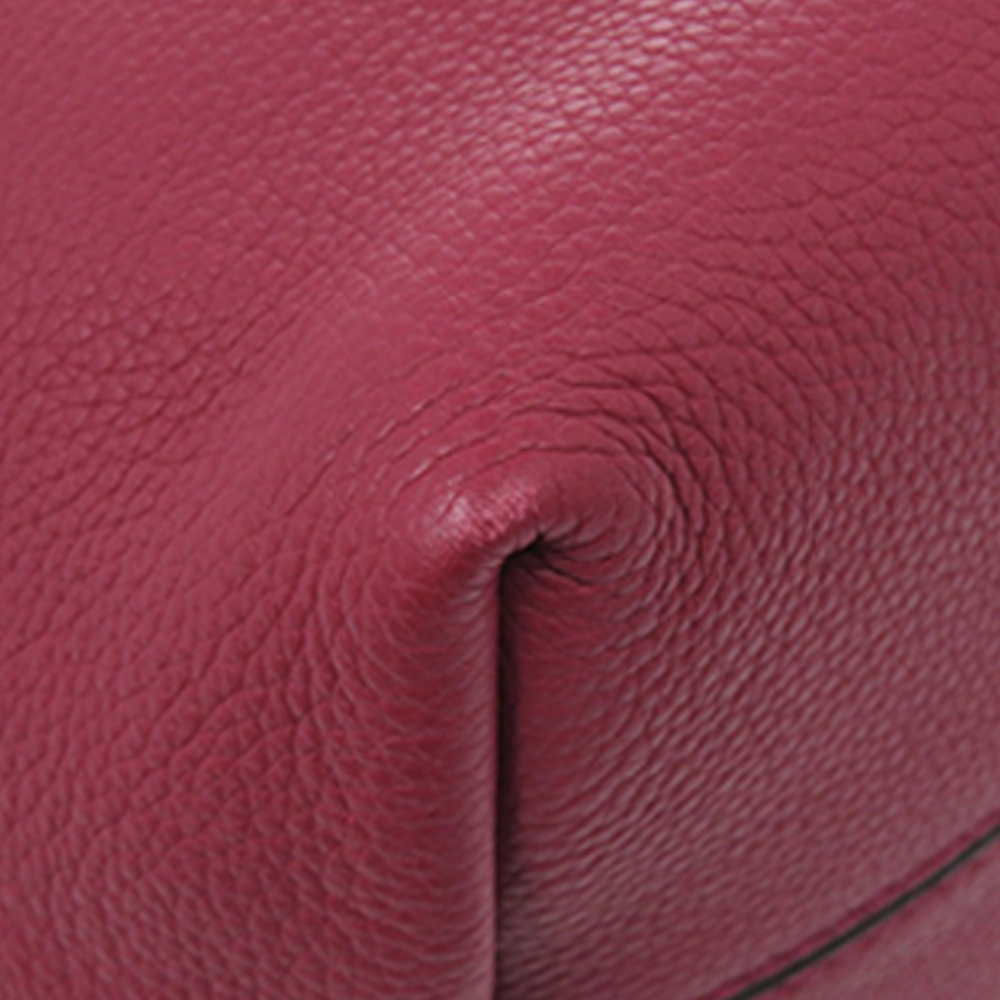 Pre-Loved Fendi Small Leather Double Handle Tote - Picture 11 of 12